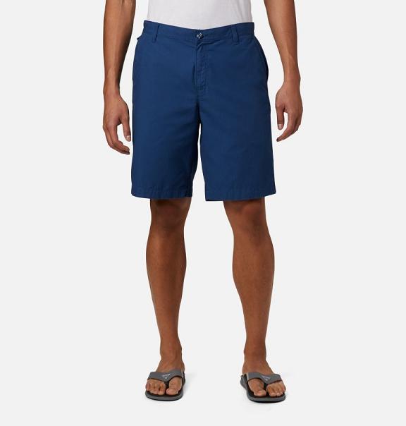 Columbia PFG Bonehead II Shorts Blue For Men's NZ91748 New Zealand